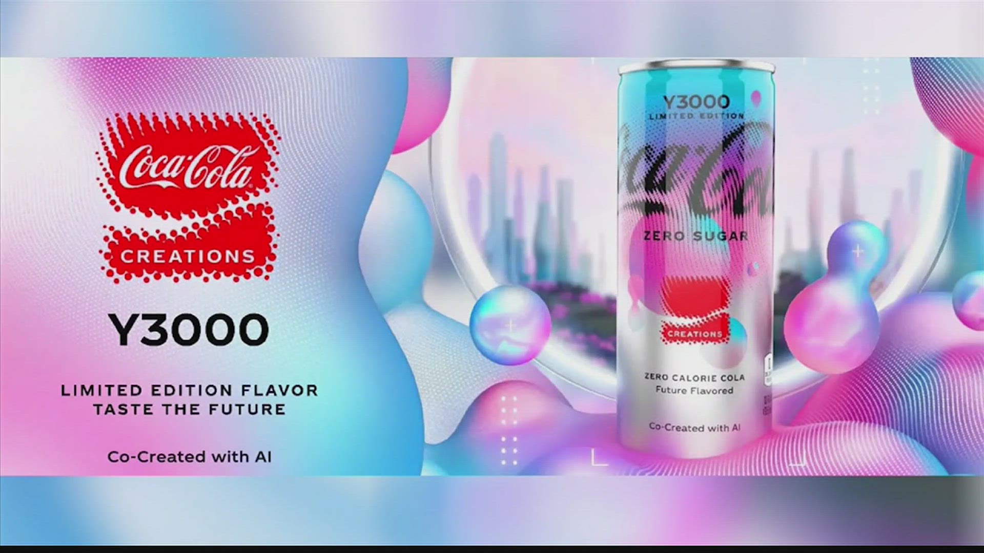 The label says 'Y3000' Coke tastes "futuristic," but we'll let our weekend team be the judge of that.