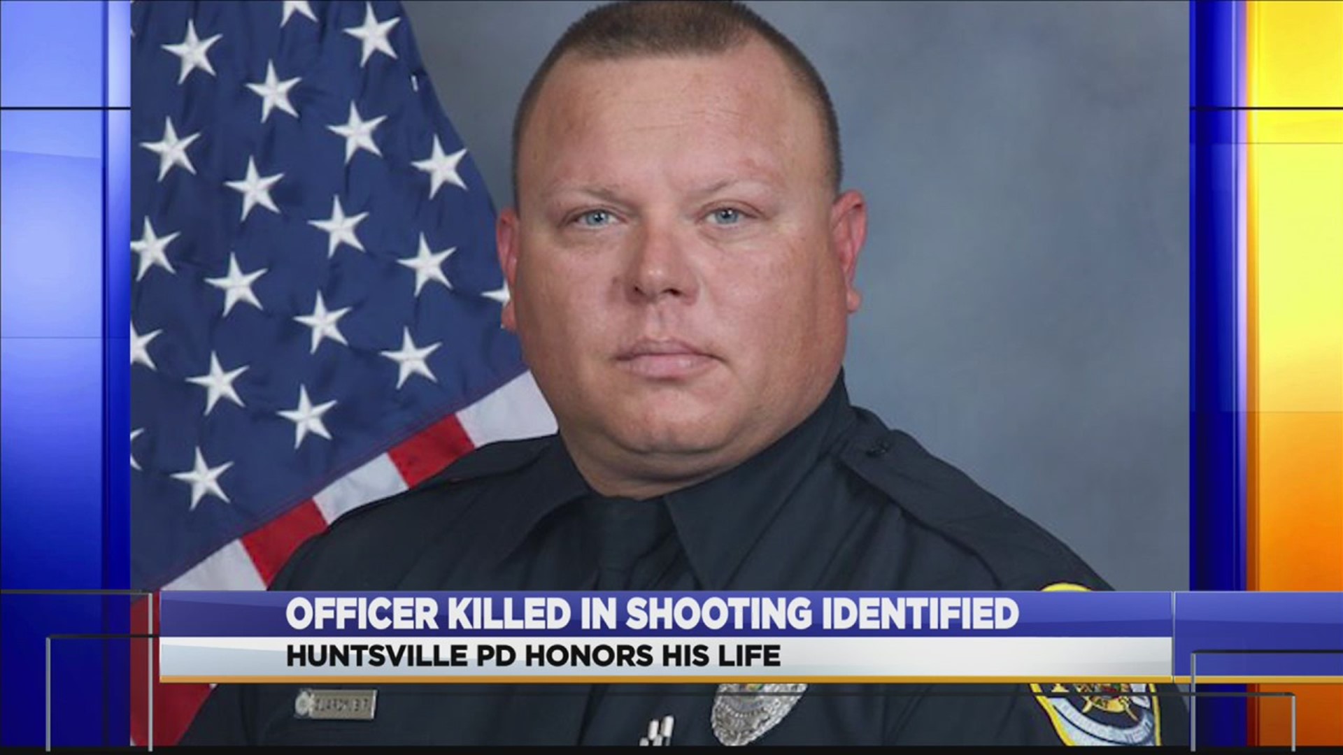 Huntsville Police Department held a press conference Saturday at noon to confirm the identity of the fallen officer in Friday evening's shooting.