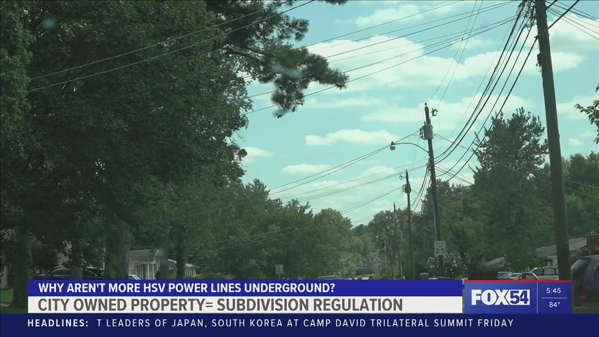 Why aren't more area power lines underground?