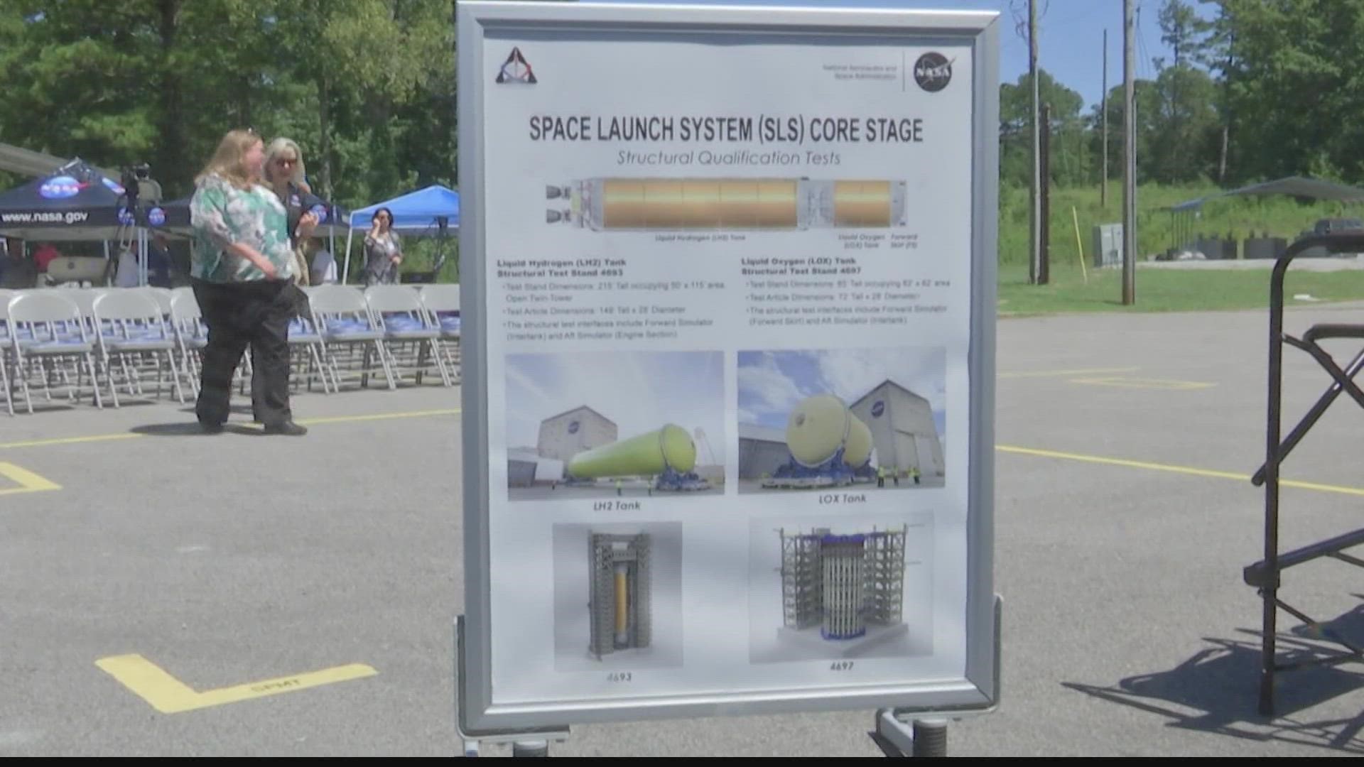 The rocket built right here in Huntsville is slated to launch on August 29th and promises to be the biggest, most powerful rocket to blast off in years.