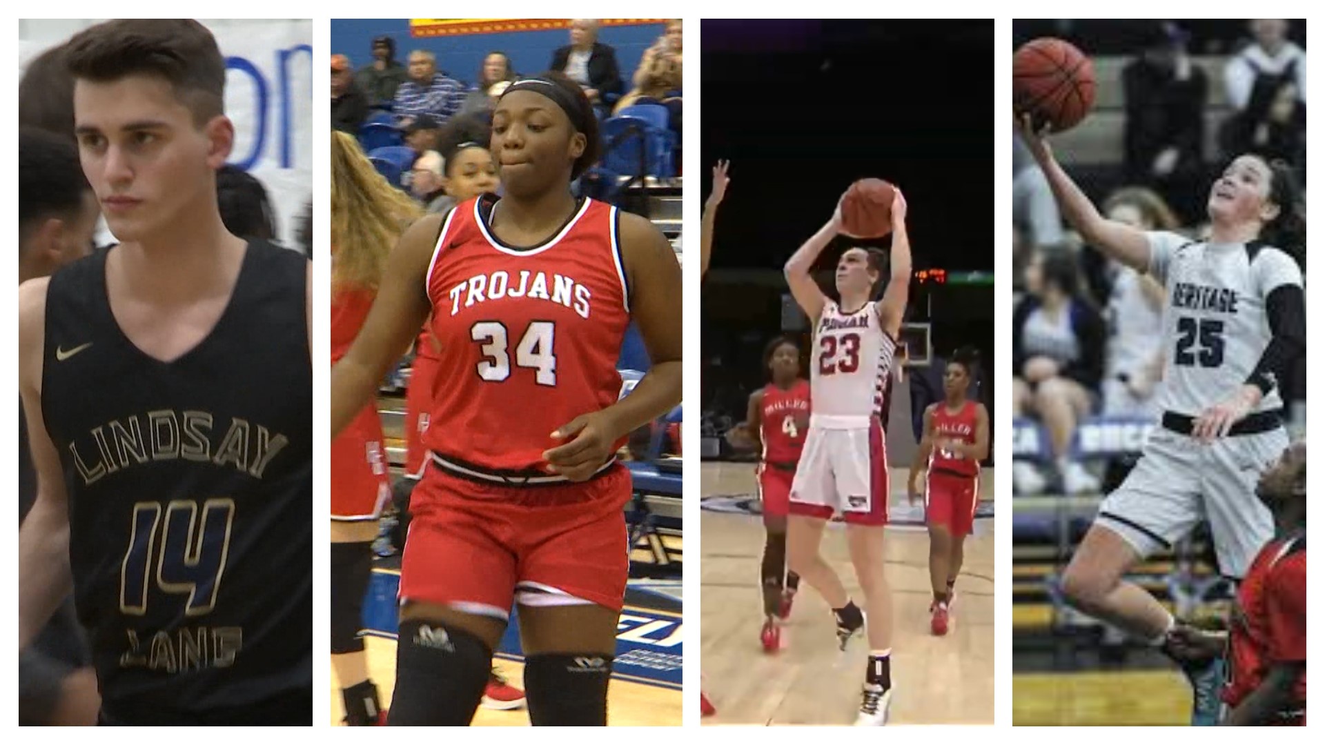 Four basketball players from the Tennessee Valley were named "Players of the Year" by the ASWA.