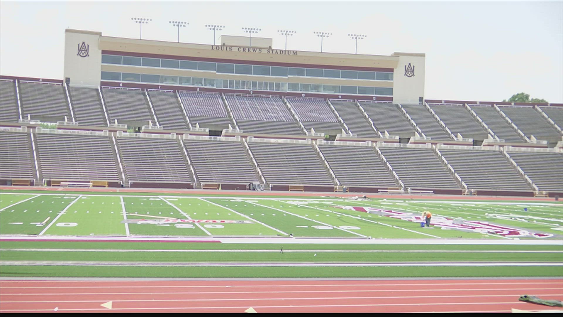 AAMU's new turf replaces the surface the Bulldogs have played on since 2012 and will consist of coconut husks as opposed to the tradition rubber pellets