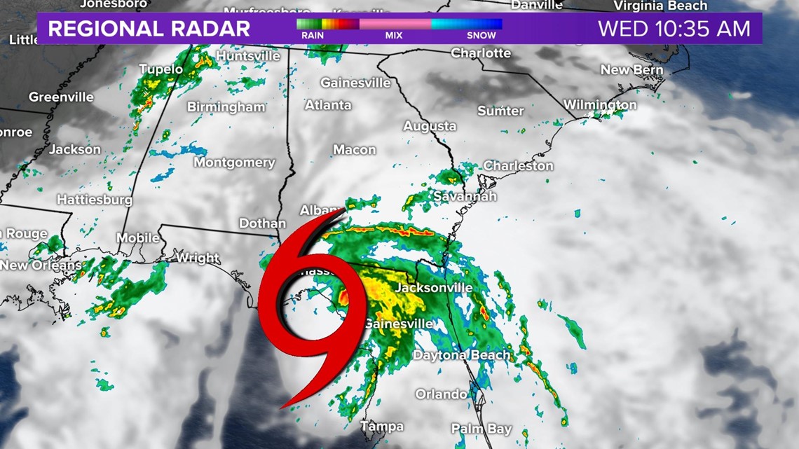 Tropical Storm Elsa Makes Landfall in Florida