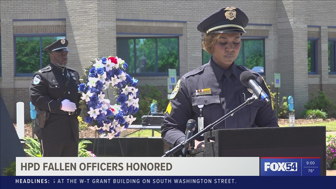 Huntsville Police Dept. Honors fallen officers with an annual memorial