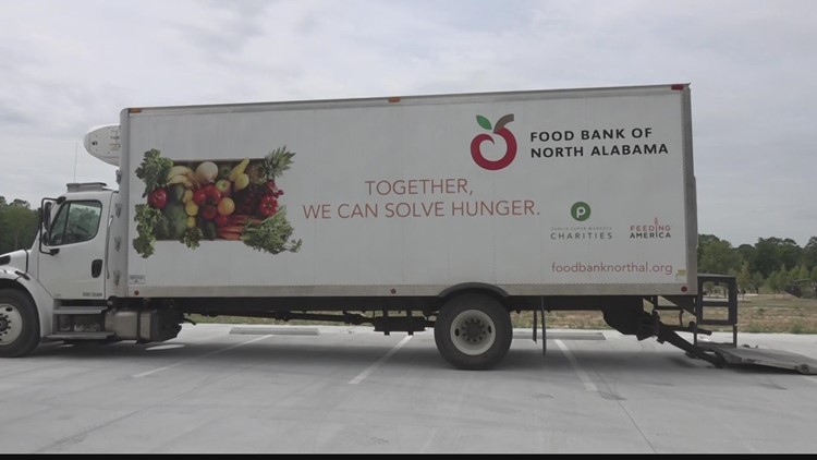 Food Bank of North Alabama can now feed 500 families for the next three months