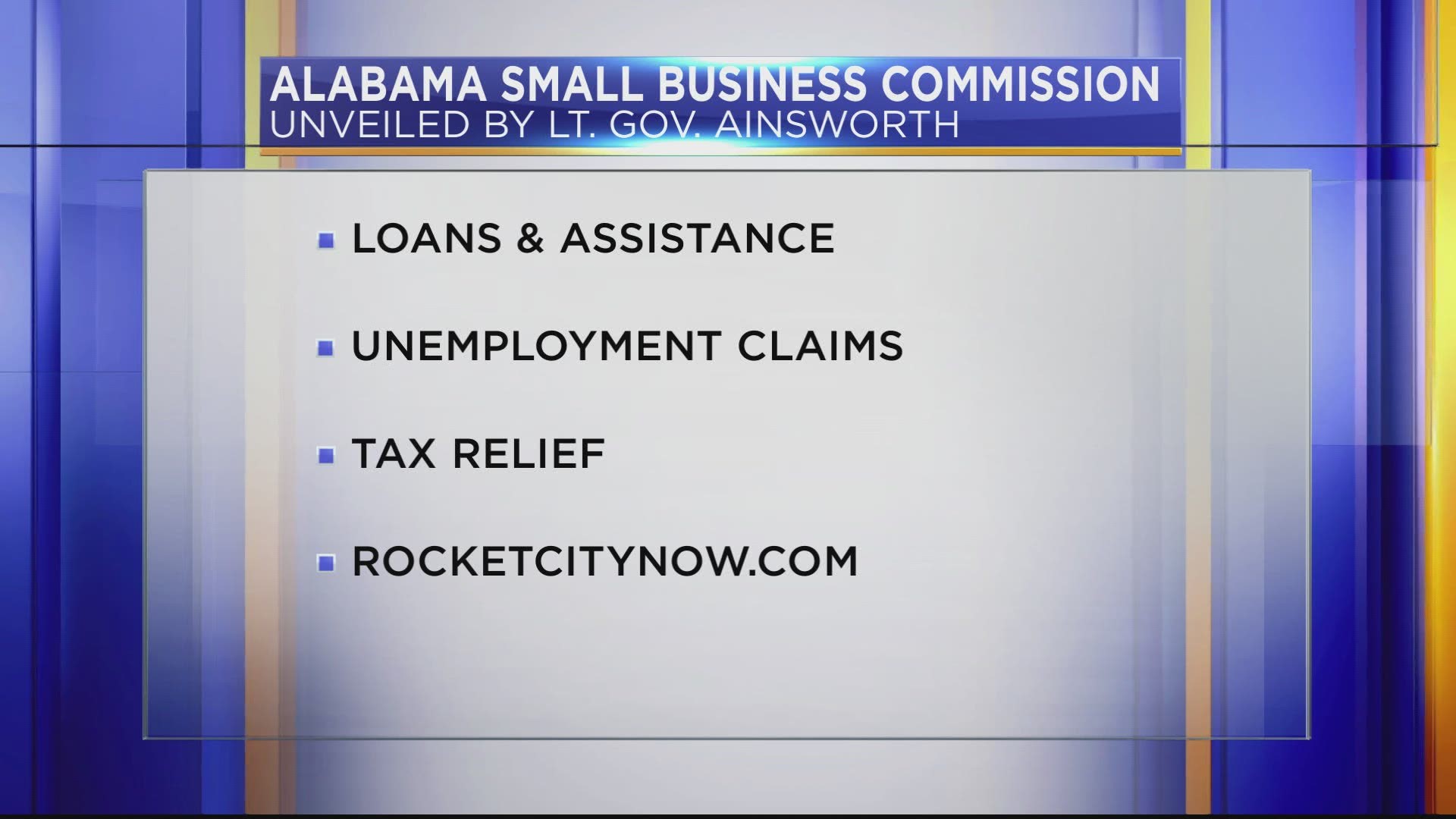 Alabama now has a one-stop online resource for Alabama small businesses to get help during the COVID-19 crisis.