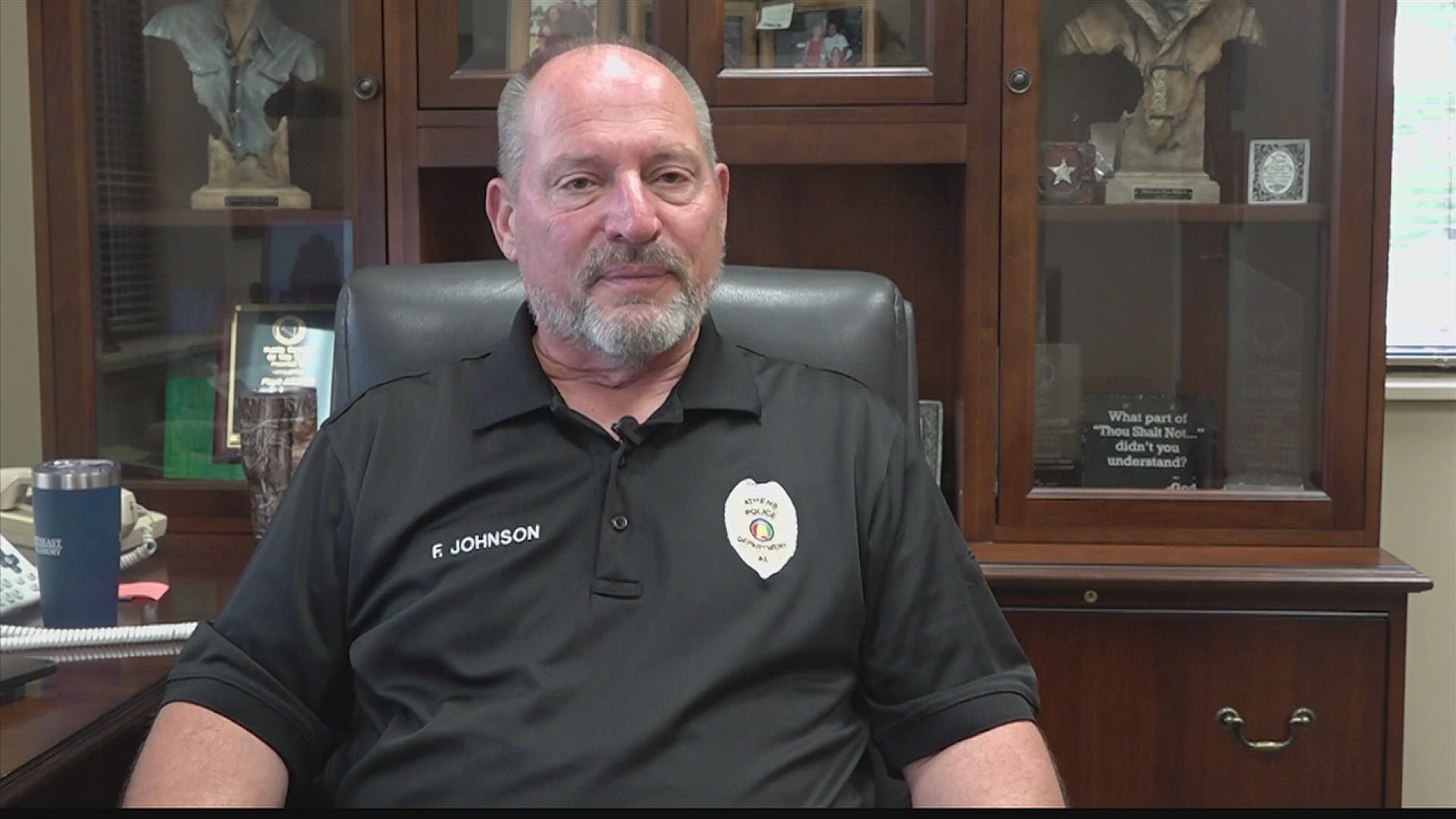 Athens Police Chief Floyd Johnson is retiring August. He's served his community for more than 40 years.
