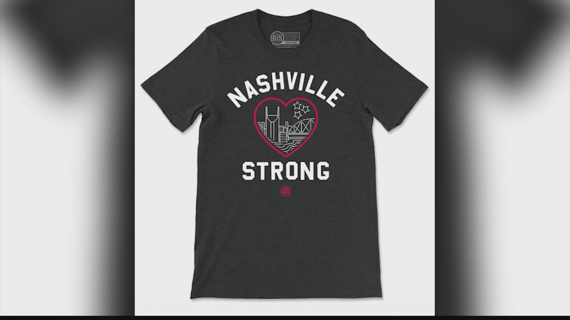 100% of the profits from the sales of the "Nashville Strong" shirts will be donated to small businesses and the people affected by the incident.