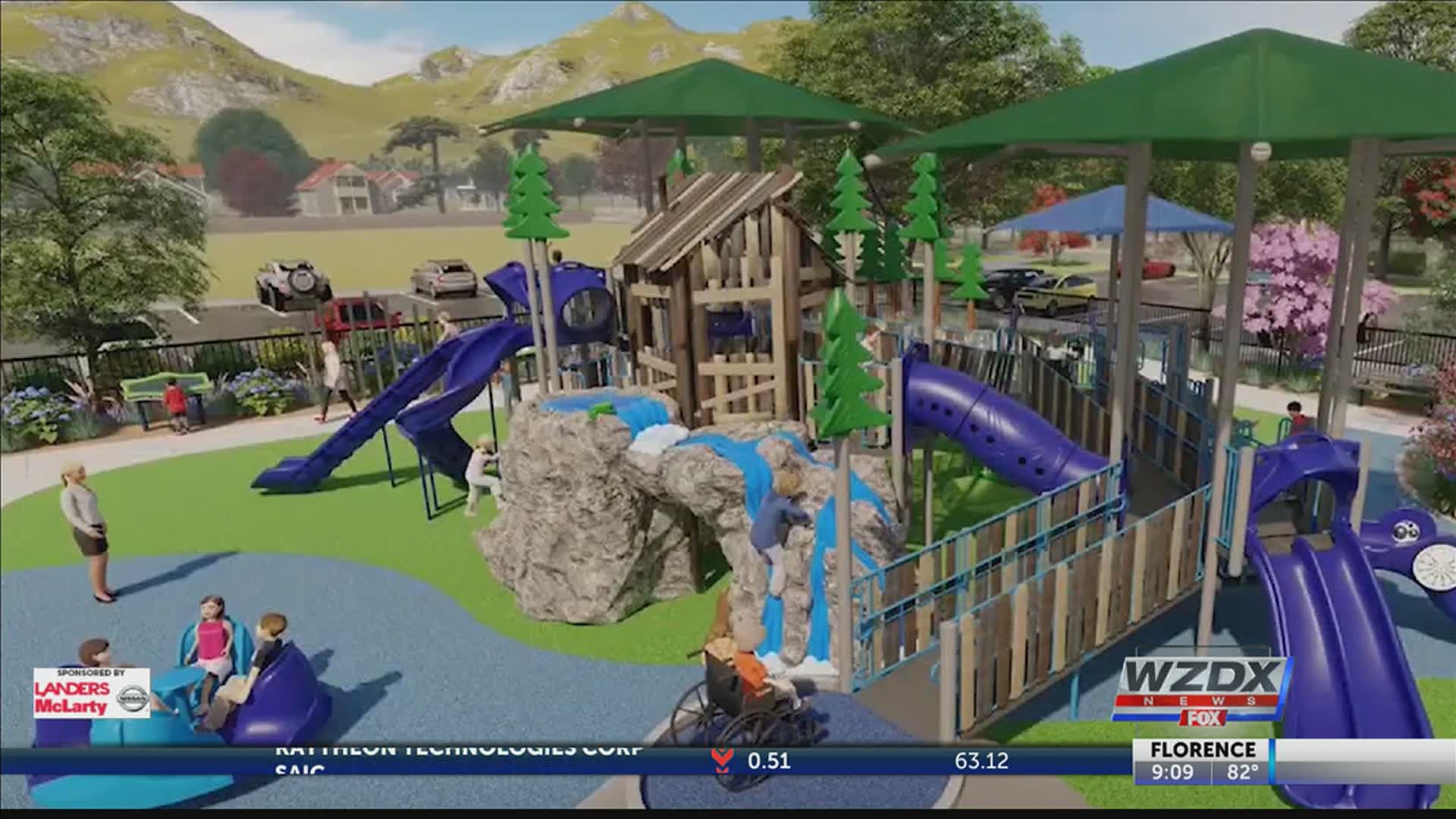 A new playground hopes to be the first of its kind in North Alabama, one that’s safe for children of all abilities. But, the pandemic has affected things.