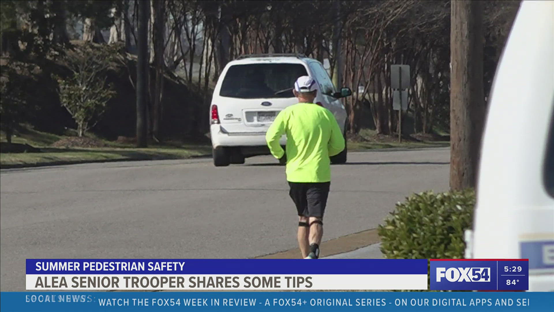 ALEA's Brandon Bailey shares pedestrian safety tips to keep in mind any time of year.