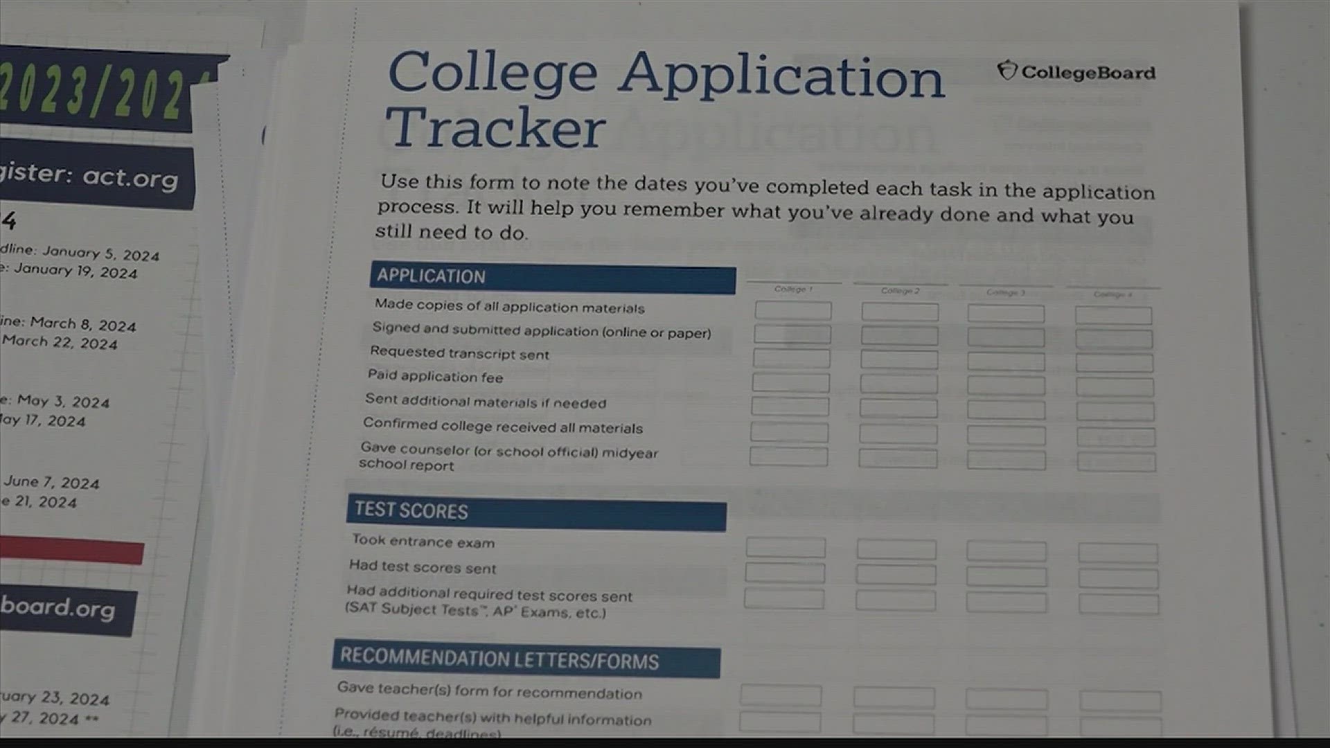 They're about to be seniors, and these Huntsville City Schools students are getting a crash course in getting ready to apply to college.