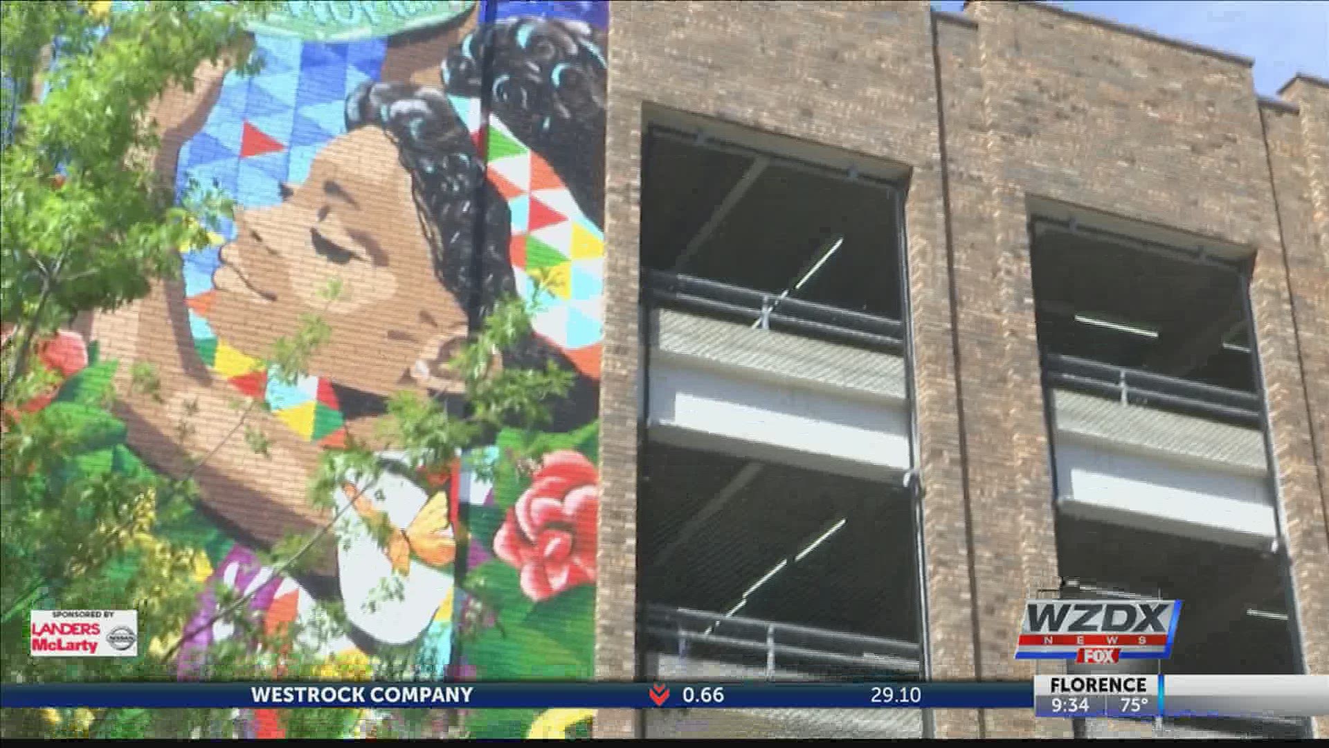 This mural called 'This Girl Can' took two years in the making from several local organizations.