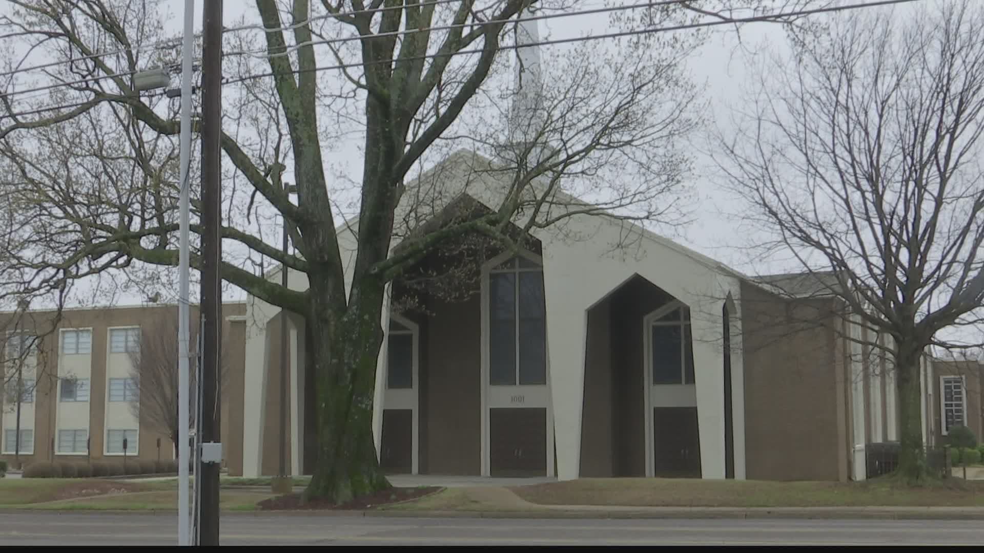 Places of worship throughout Huntsville had to adjust services as a way to take precaution.