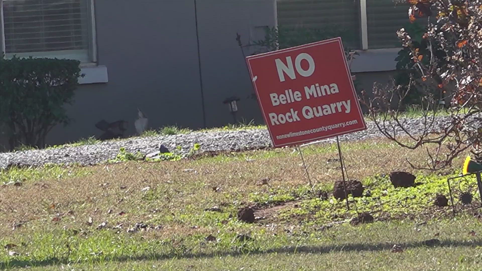 The Belle Mina community in Limestone County is still hoping to fight against a quarry development they say will cause harm. 