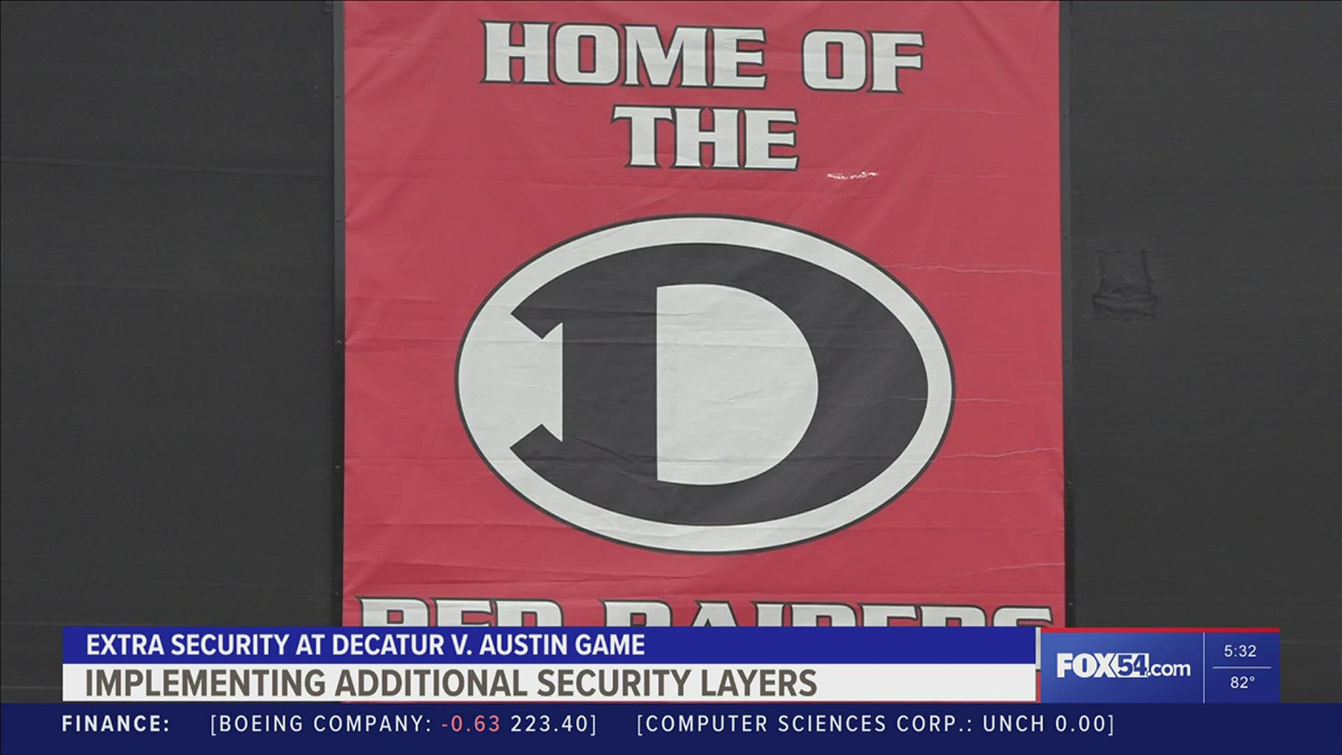 Decatur City Schools has made changes to stadium security guidelines ahead of Friday's game between Decatur and Austin High Schools.