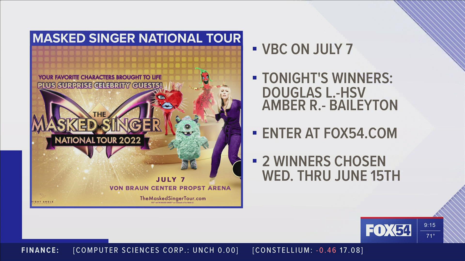 If you want to win, just head over to FOX54.com and enter. We will choose two winners every Wednesday through June 15th.