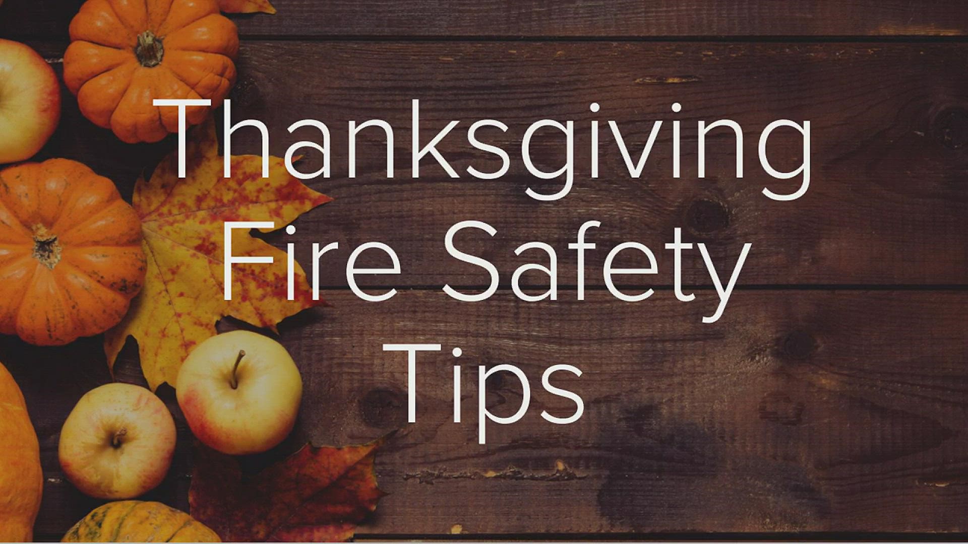 Thanksgiving is the leading day in the United States for home cooking fires.