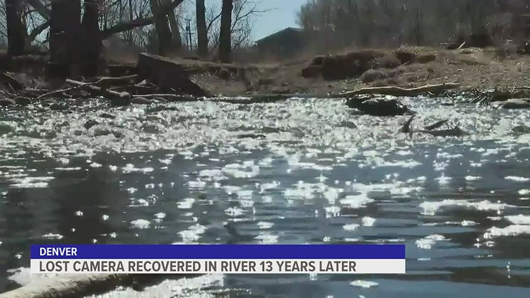 Lost camera recovered in river 13 years later