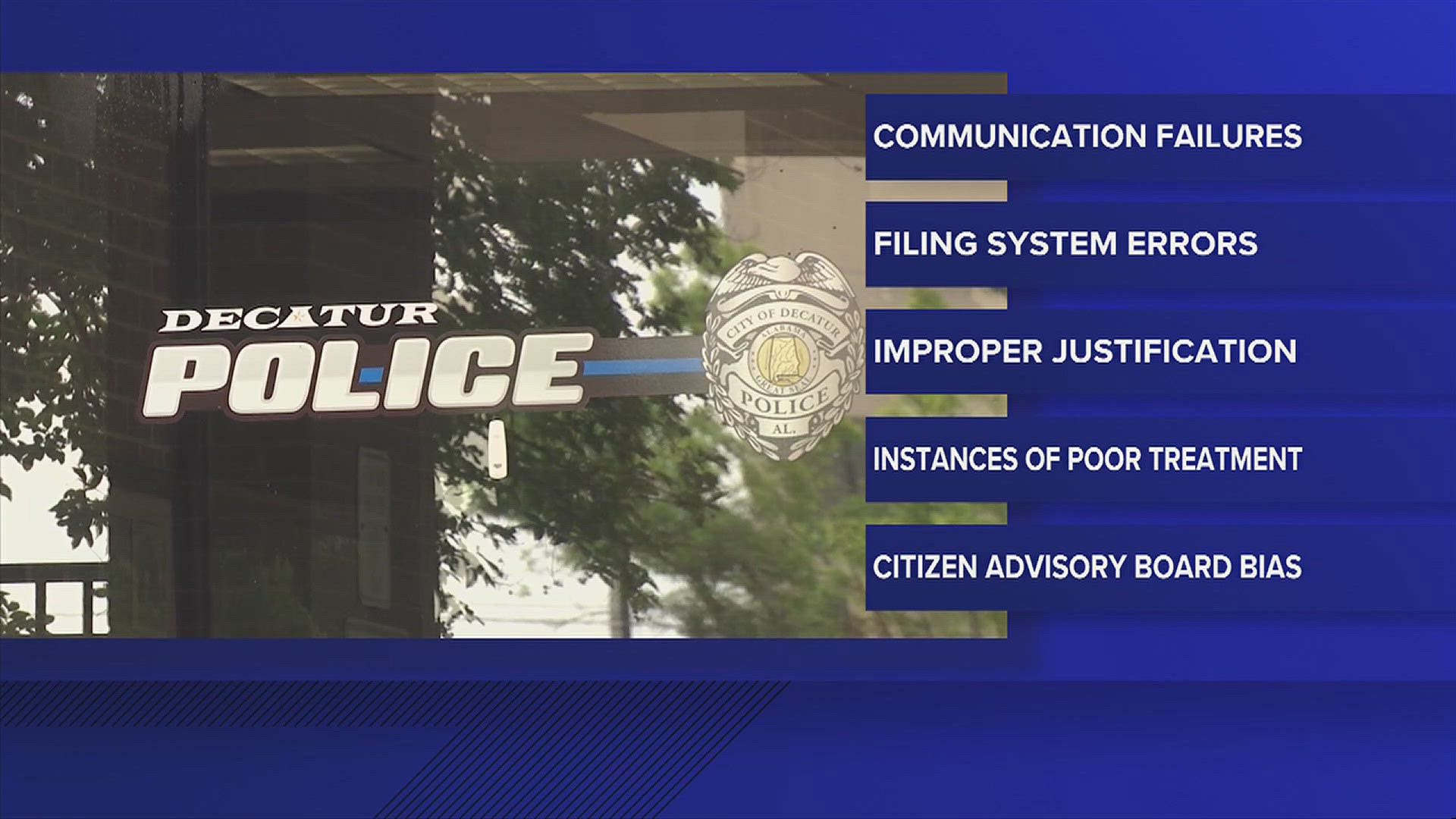 Decatur Police Department Logo Decatur officials and other still going through 3rd-Party Review ...
