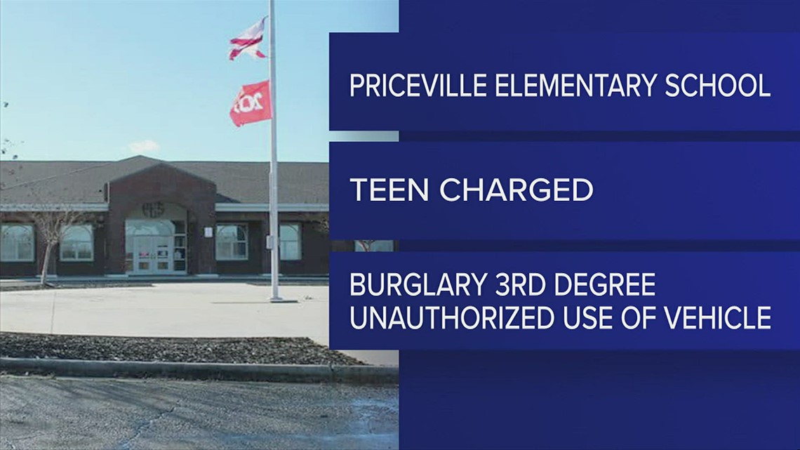 16 year old charged for entering Priceville Elementary School after