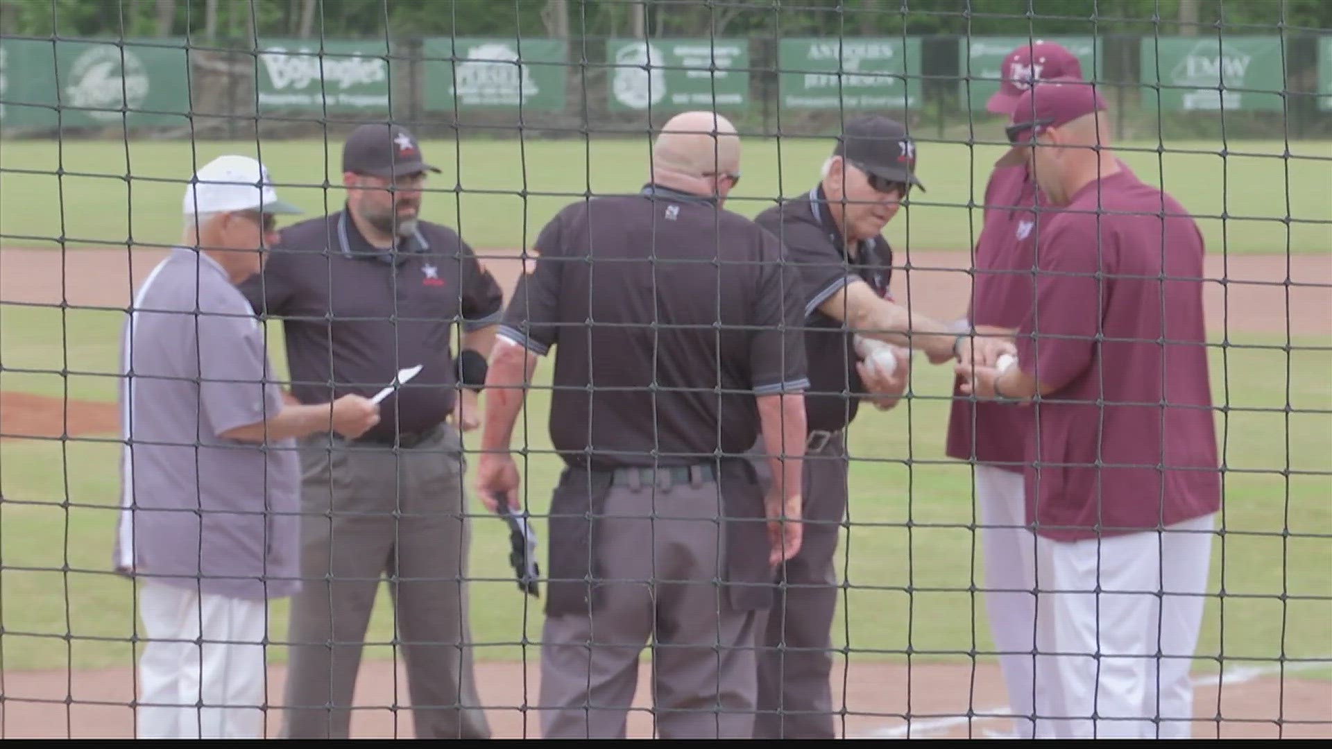 Athens Bible School and Hubbertville split the first two games of their series. Westminster Christian swept Hanceville and advanced to the second round.