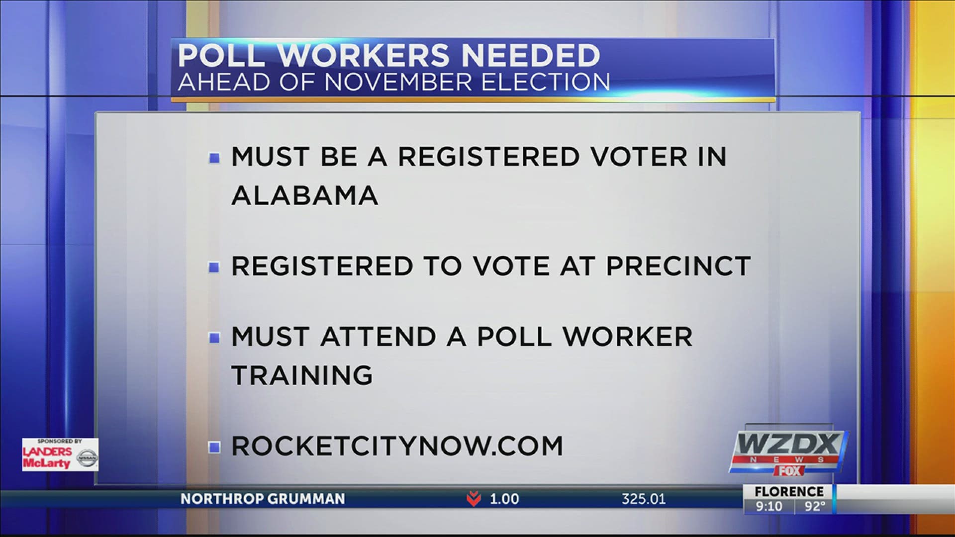 Find out how you can volunteer to be a poll worker (students welcome!)