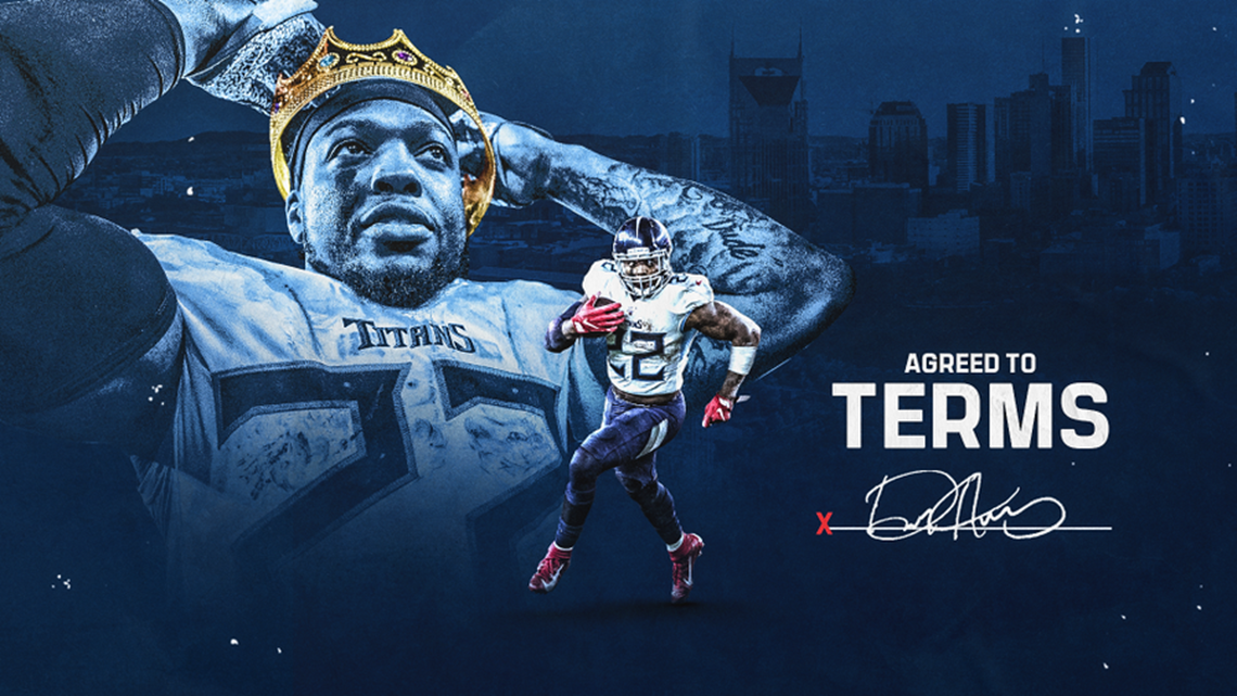 Titans and RB Derrick Henry agree to 4-year, $50 million extension