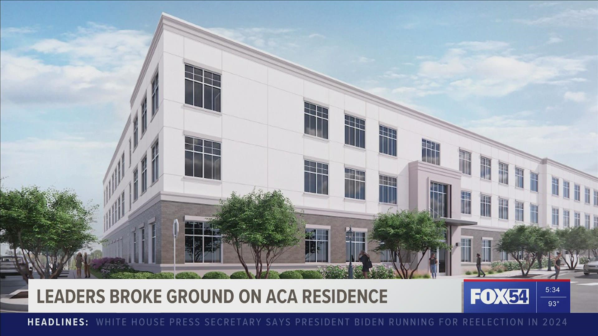 Calhoun and Athens State hosted a groundbreaking ceremony for new residence halls at the Alabama Center for the Arts (ACA) in Decatur.