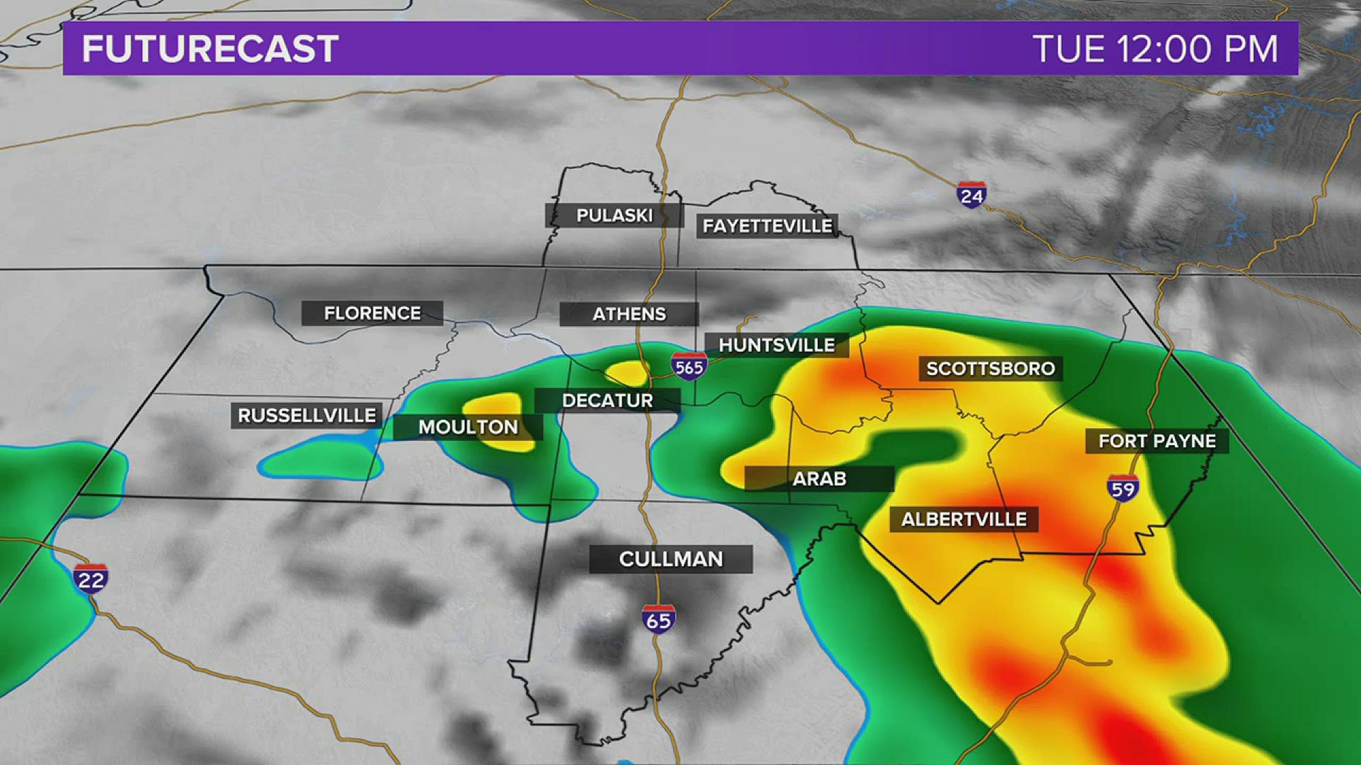 Futurecast for May 11, 2021