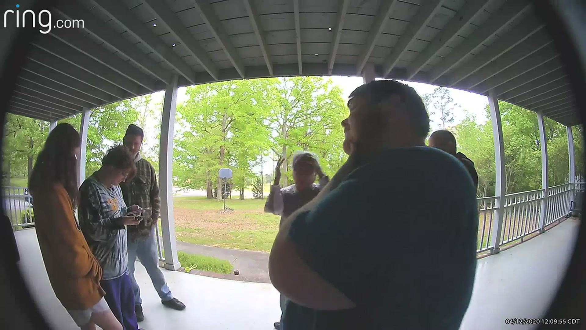 Shoal Creek Baptist Church caught fire after being struck by lightning.