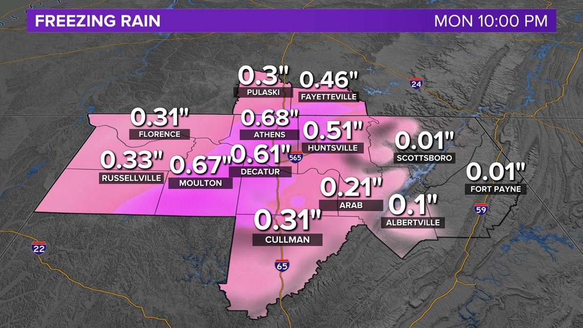 Alabama winter weather could cause dangerous road conditions