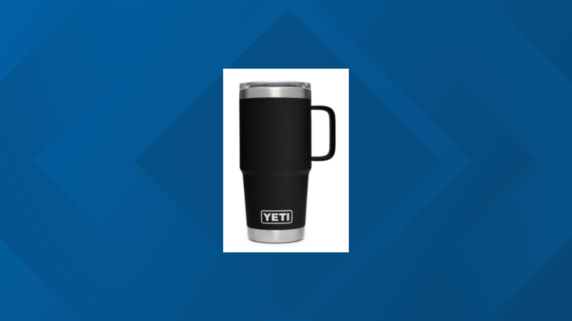 Lids on some YETI travel mugs recalled due to burn concerns