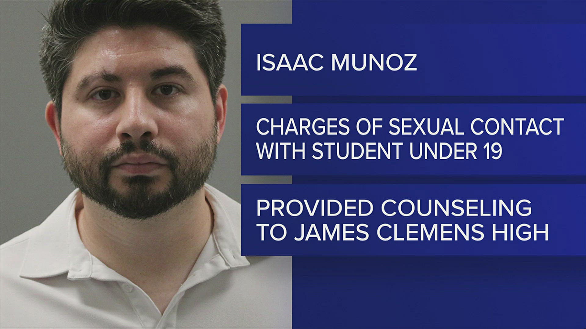 Counselor who worked with Madison City Schools has been arrested on charges  of sexual contact with a student