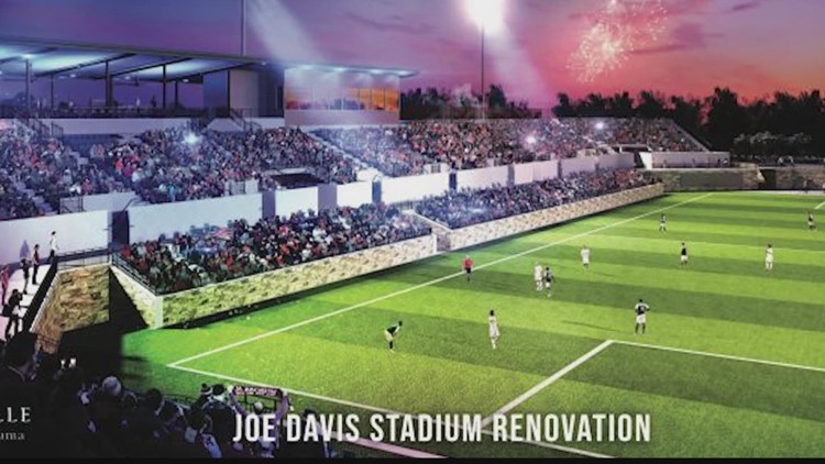 Professional soccer coming to Huntsville's Joe Davis Stadium
