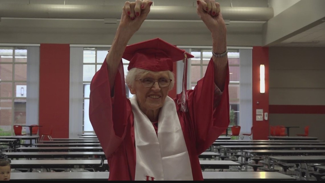 Hazel Green High School awards 94yearold woman diploma