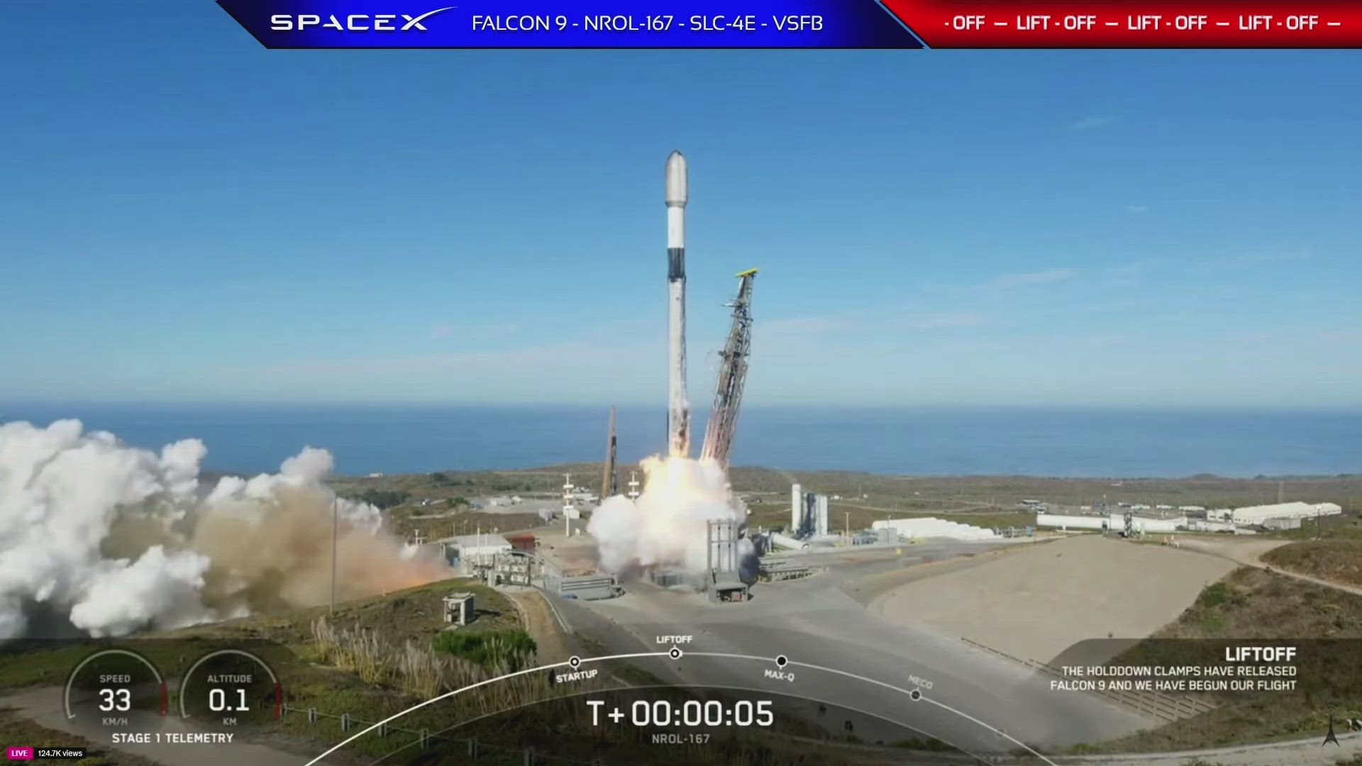 WATCH: SpaceX Falcon 9 Launch