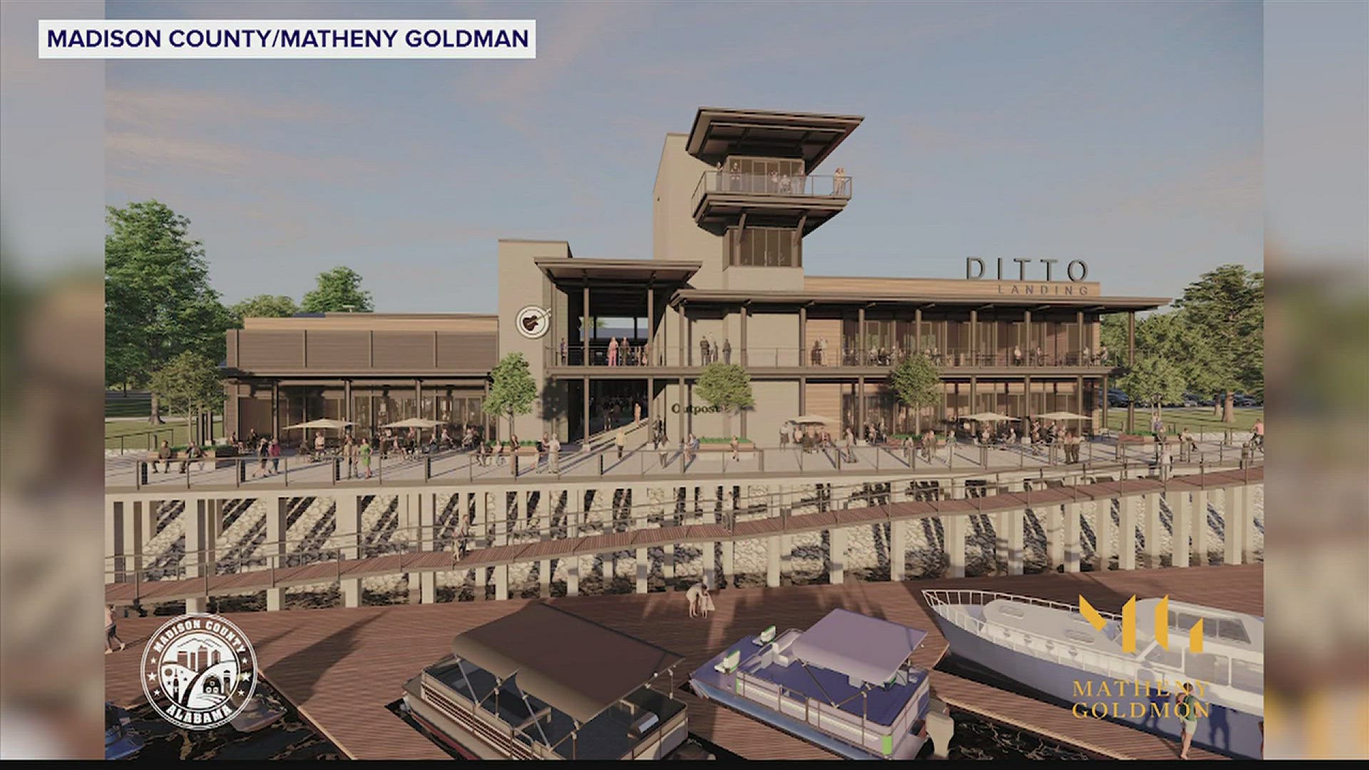 The project, expected to be completed in 2025, will convert the State Docks Building into a new entertainment venue and mixed-use facility.