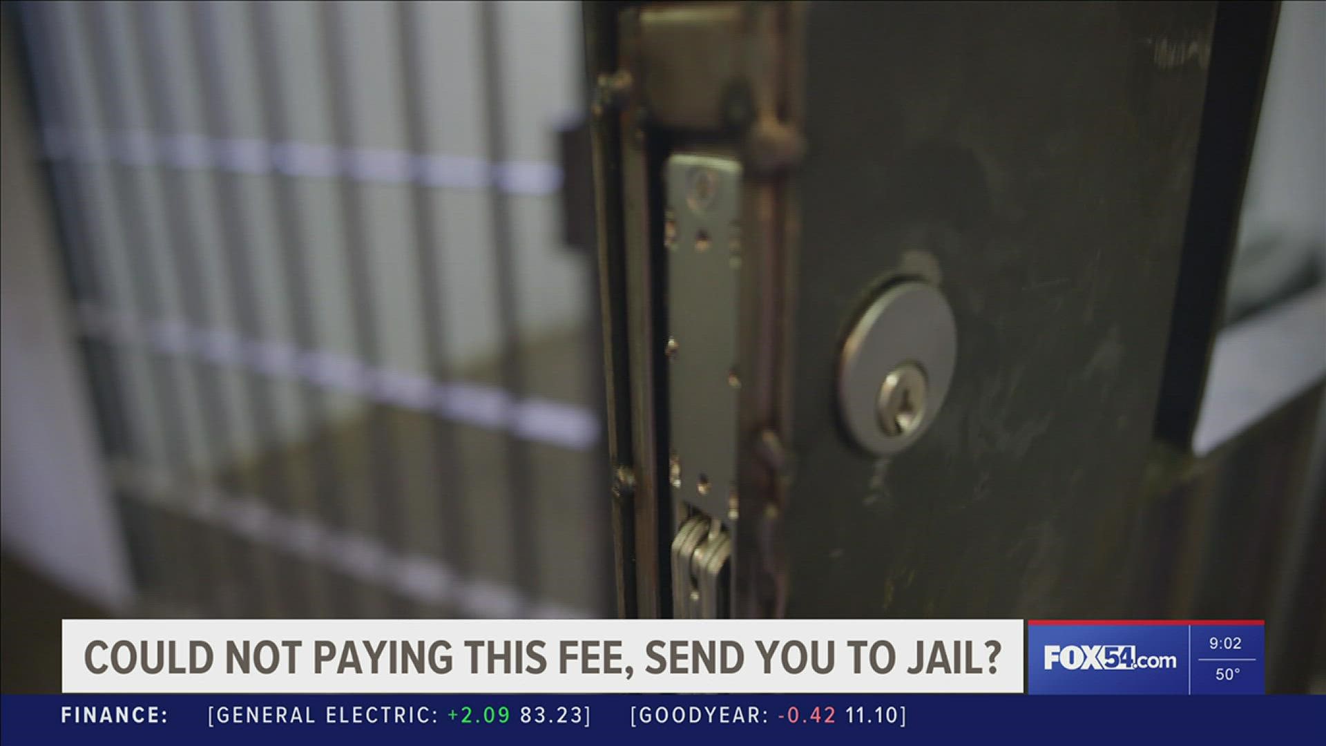 Supervision fee: Will not paying it, land you back in jail?