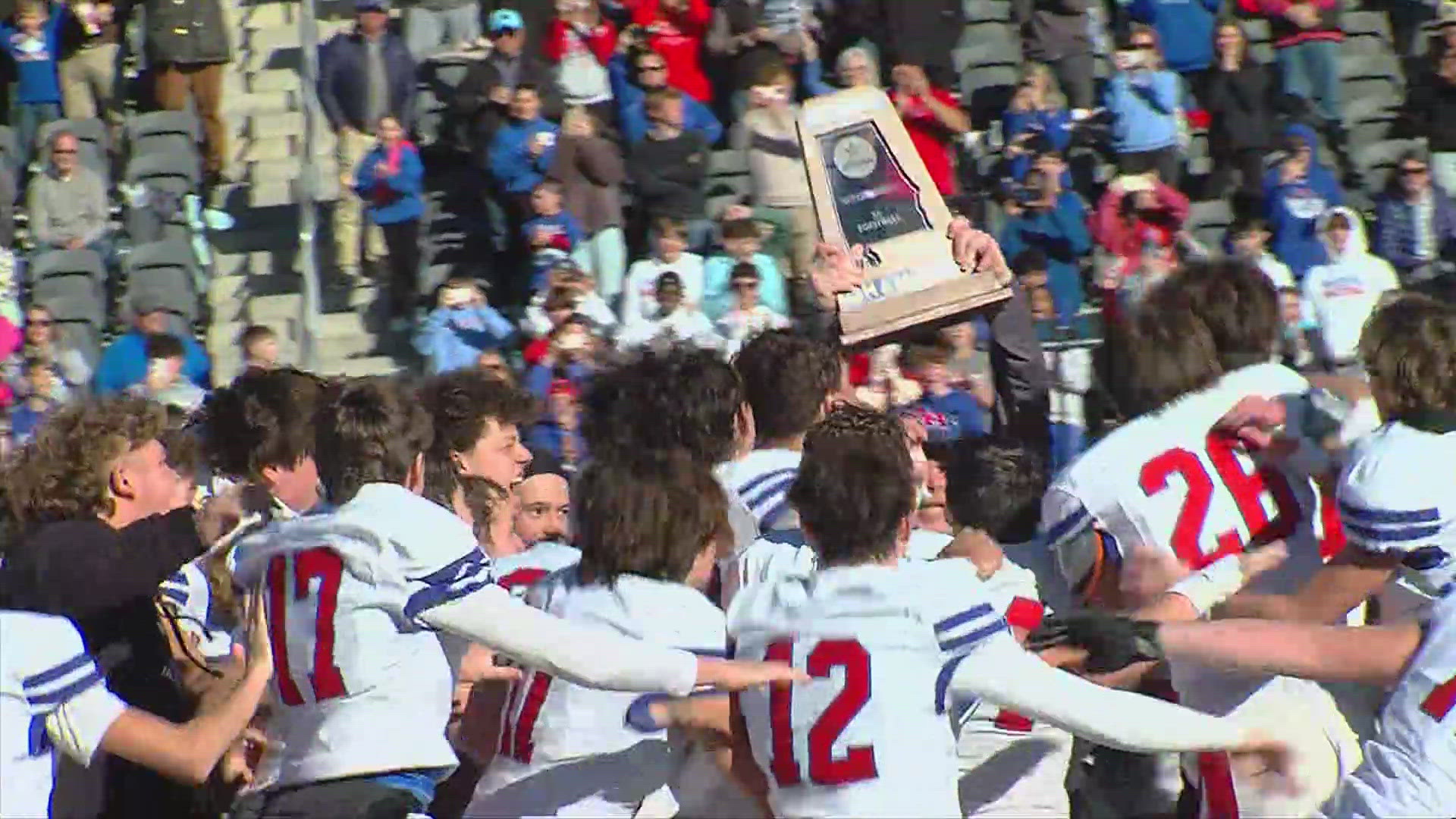 Thursday's win is the third state title in Mars Hill program history.