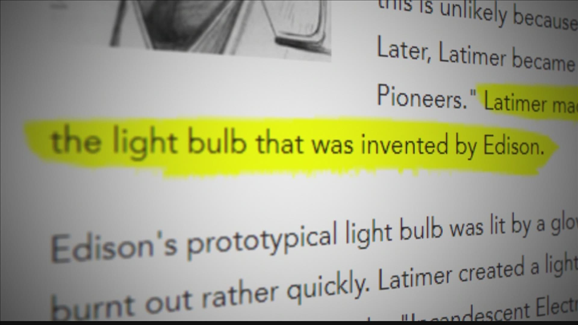 The VERIFY team looked into the claim that a Black man invented the light bulb.