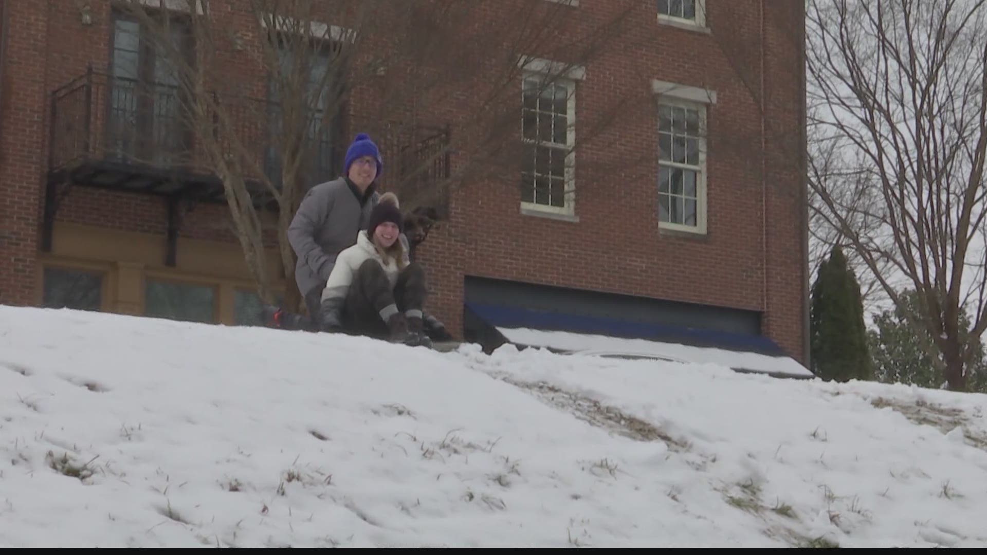 People across the Tennessee Valley took advantage of being snowed in on Thursday.