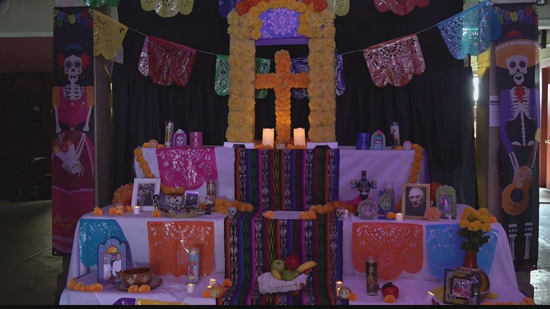 The event at High Cotton Arts is Dia de los Muertos, and it's The Day of the Dead. And it is a festival that  honors deceased loved ones.