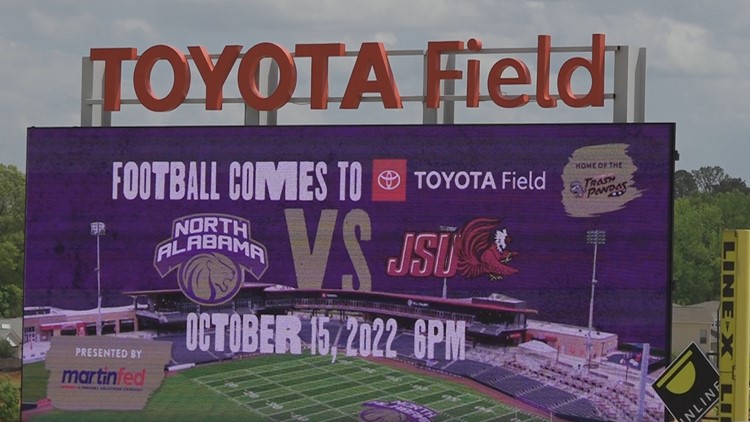 'It's a win-win': Toyota Field to host UNA football game in the fall