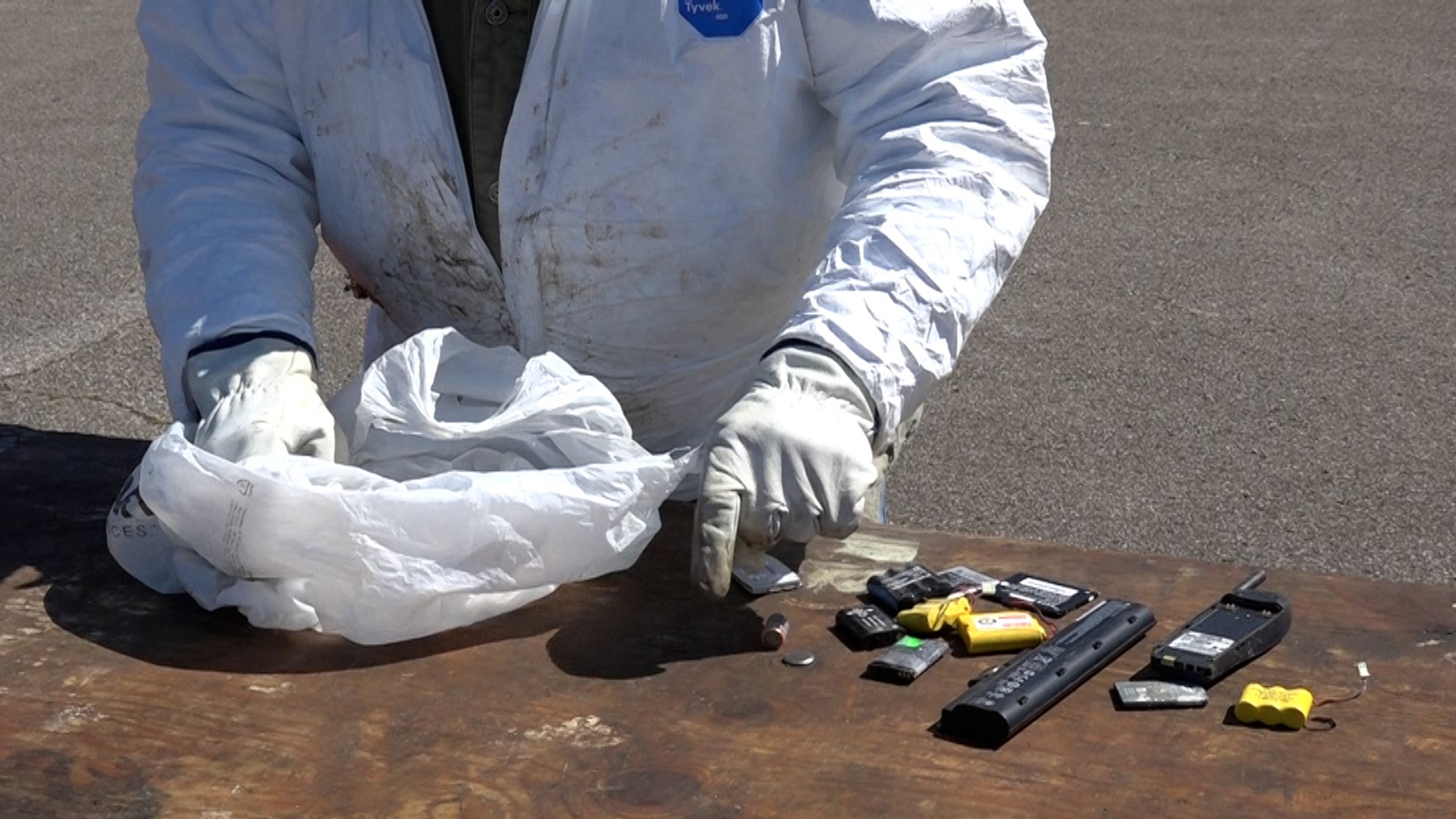 Household chemicals, pesticides, paint...there are all things that require special disposal.