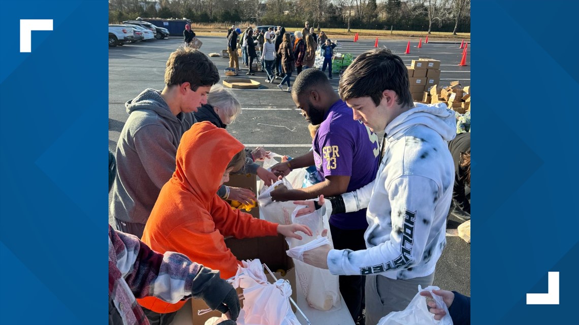 OneGenAway Mobile Pantry at Athens High School - Vimarsana News