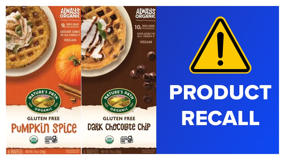 Nature's Path Organic Foods recalls some frozen waffles