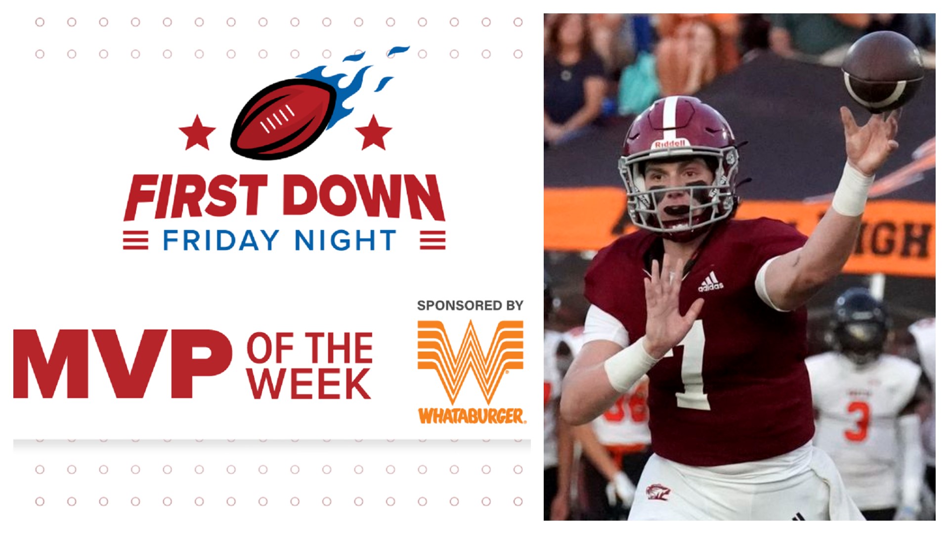 Jack Smith was named FOX54's First Down Friday Night MVP of the Week after his efforts in Hartselle's 69-21 win over Oxford.