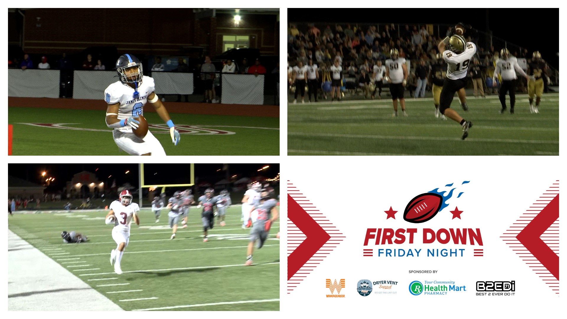 First place was on the line for many in the area during Week 6 of the AHSAA season. See highlights and scores on the latest episode of First Down Friday Night