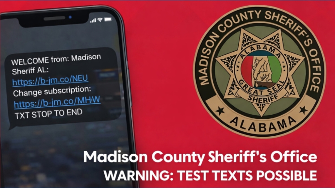 Madison County Sheriff’s Office updating website, residents may receive test messages