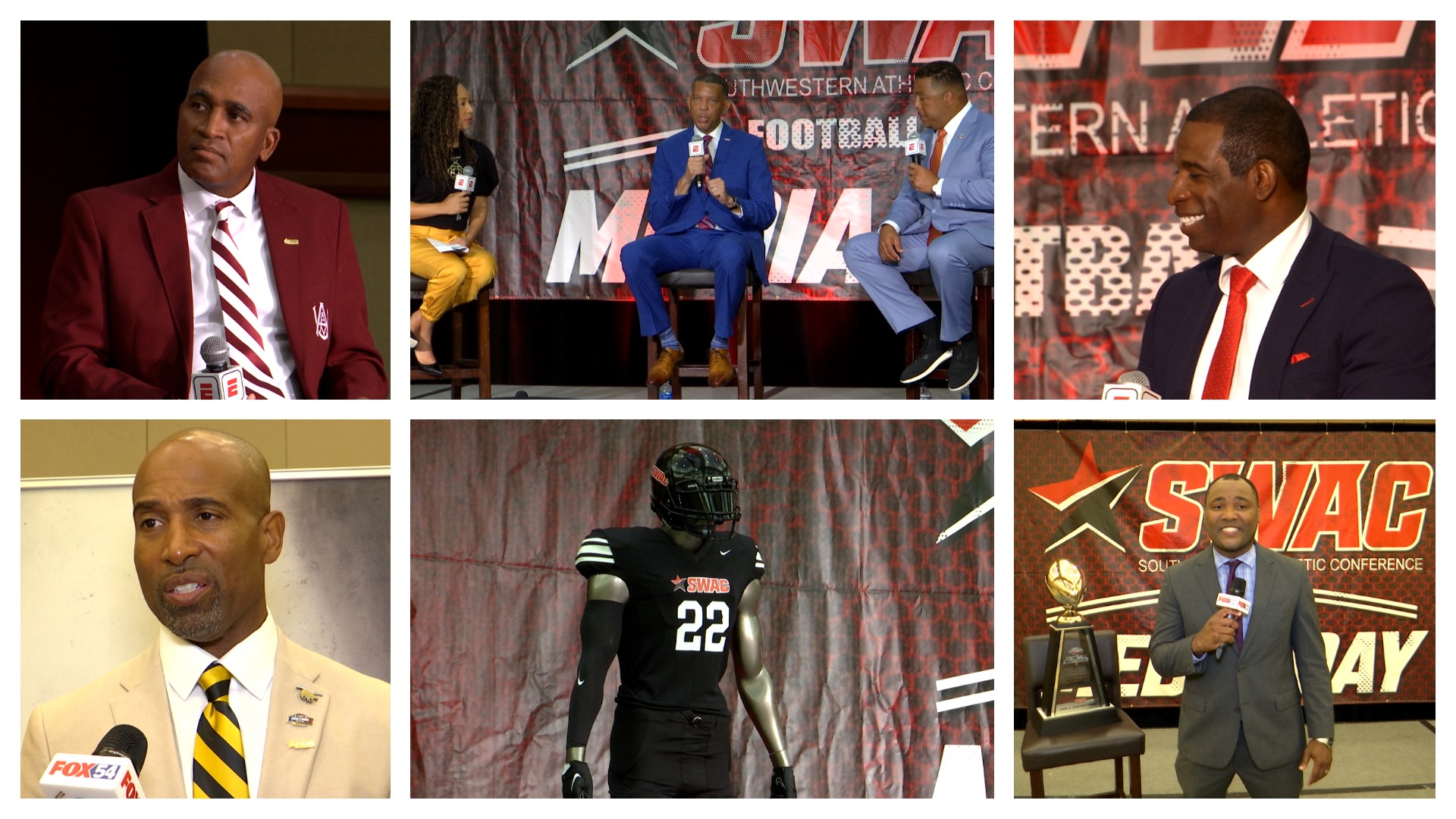 The Southwestern Athletic Conference hosted its annual football media day session, Thursday in Birmingham. Mo Carter spoke to several coaches about the upcoming year